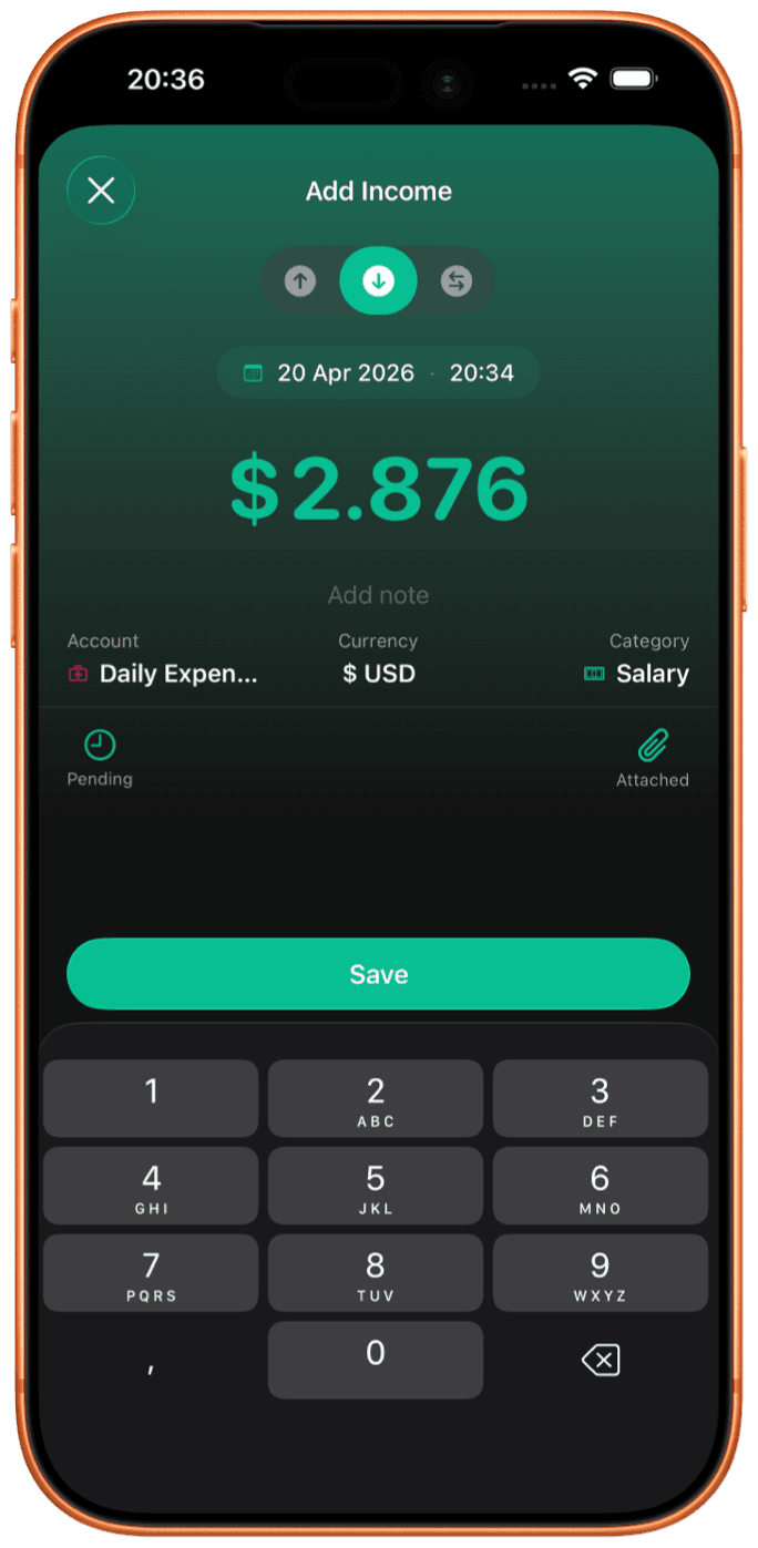 Add Income